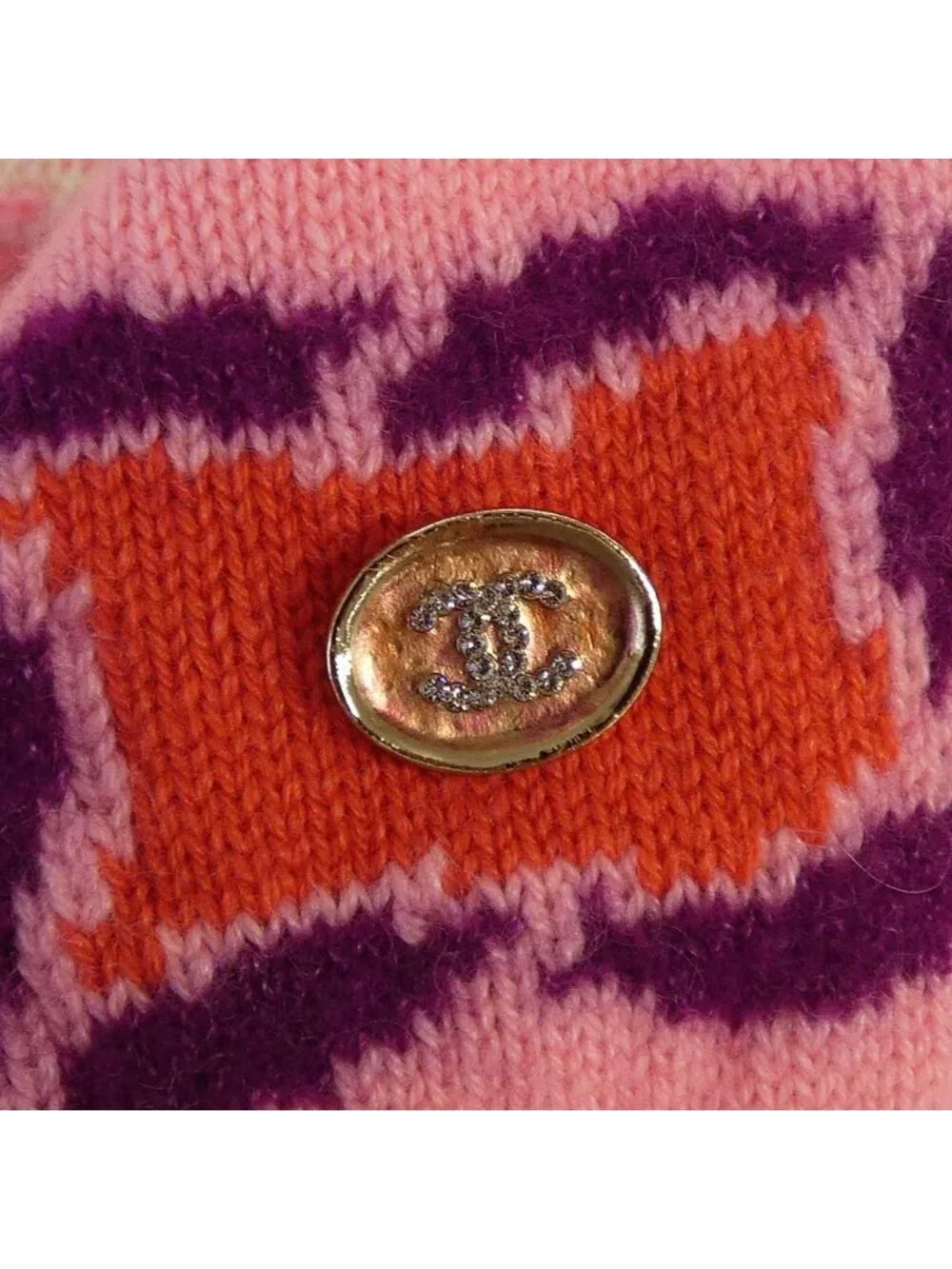 Chanel 23B Knit Sweater Pink